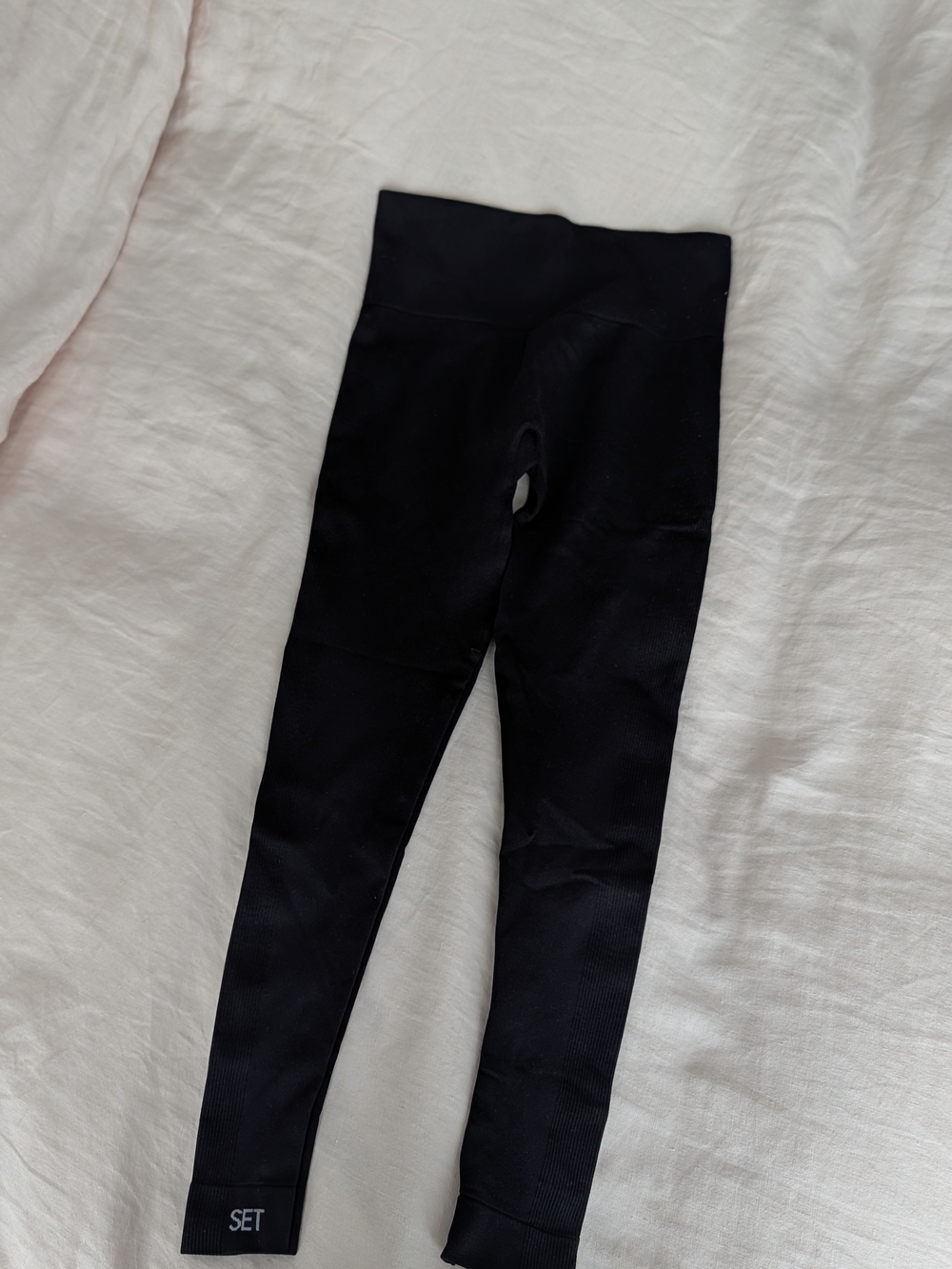 SET Active Black Seamless Leggings